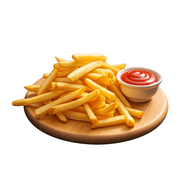 French fries no background png