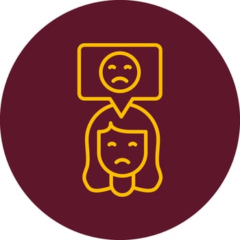 Pessimistic Vector Icon