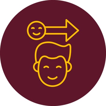 Happy Vector Icon