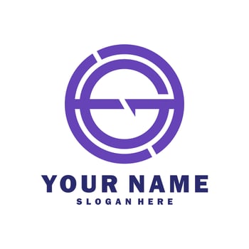 Modern letter EG logo design vector. Creative EG logo concepts template vector