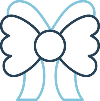 Ribbon Bow Vector Icon