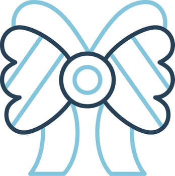 Ribbon Bow Vector Icon