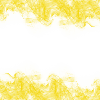 Abstract Yellow Smoke Frame png