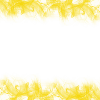 Abstract Yellow Smoke Frame png