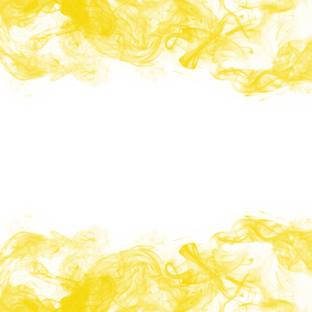 Abstract Yellow Smoke Frame png