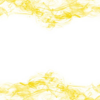 Abstract Yellow Smoke Frame png