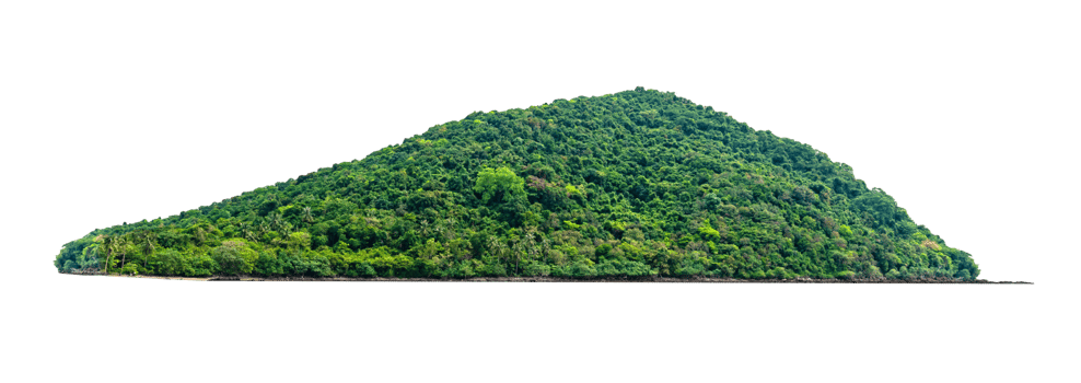 beautiful Island isolated png
