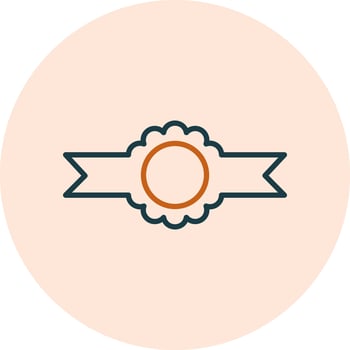 Ribbon Bow Vector Icon