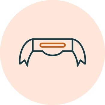 Ribbon Bow Vector Icon