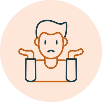 Shrug Vector Icon