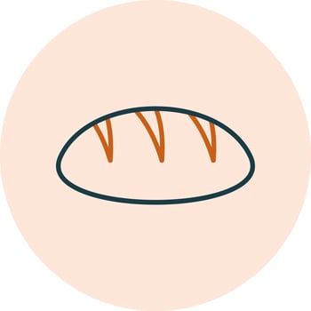 Bread Vector Icon