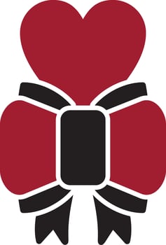 Ribbon Bow Vector Icon