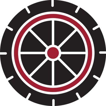 Wheel Vector Icon