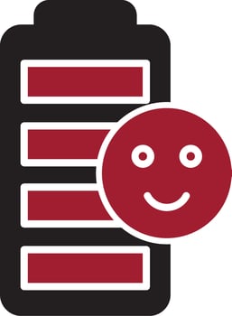 Battery Level Vector Icon