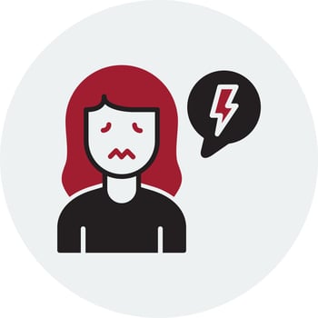 Overwhelmed Vector Icon