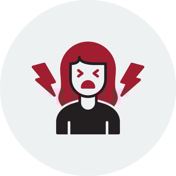 Suffer Vector Icon