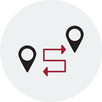 Route Vector Icon
