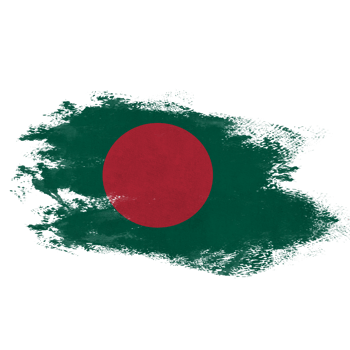 Bangladesh Brush Flag png