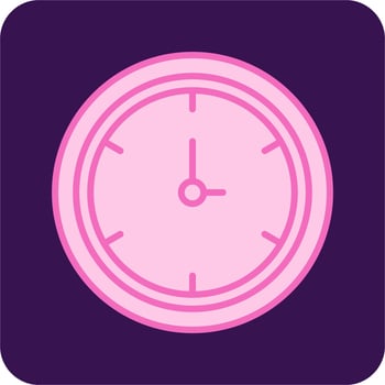 Clock Vector Icon
