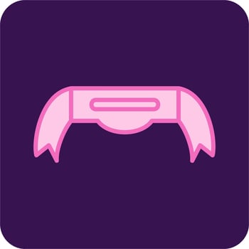 Ribbon Bow Vector Icon