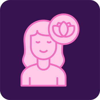 Calm Vector Icon