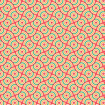Seamless graphic abstract pattern background. 60th and 70th style. vector
