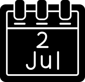 July 2 Vector Icon
