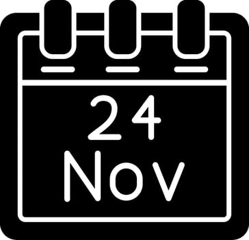 November 24 Vector Icon