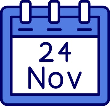 November 24 Vector Icon