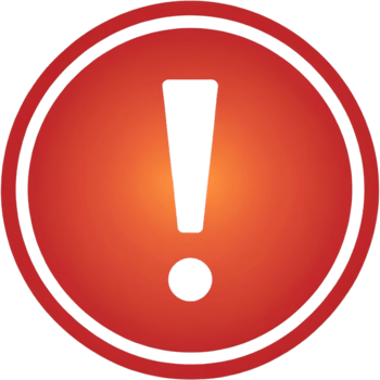 Warning sign icon. AI Generative png