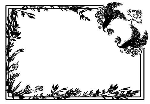 template frame border had animal icon png