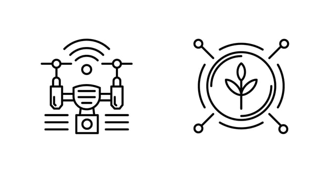Grand Piano and Calculator Icon vector