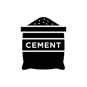 cement icon vector design template simple and clean
