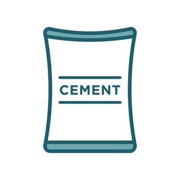 cement icon vector design template simple and clean