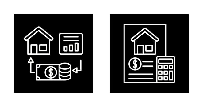 Investment and Accounting Icon vector