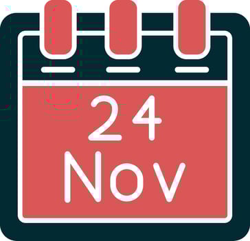 November 24 Vector Icon