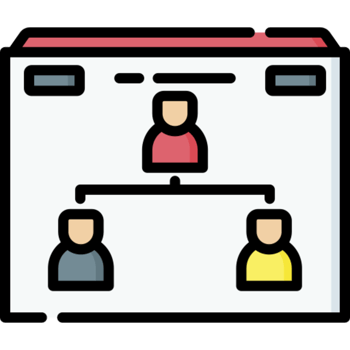hierarchy icon design png