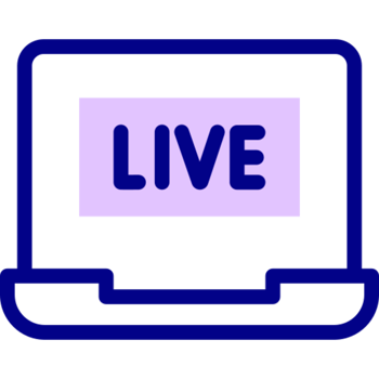 live streaming icon design png