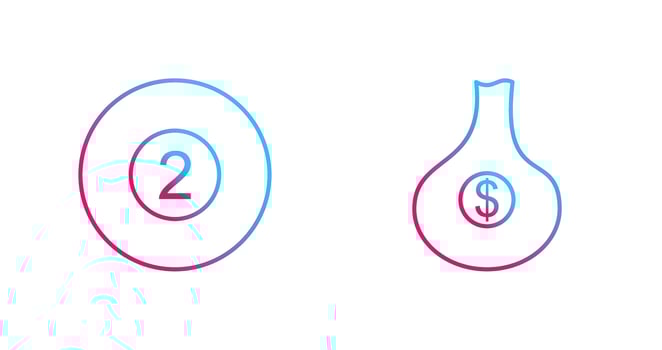 pool balls and curency Icon vector