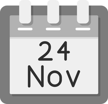 November 24 Vector Icon