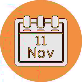 November 11 Vector Icon