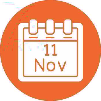 November 11 Vector Icon