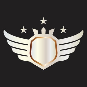 wings icon. Wings vector design illustration. Wings icon simple sign