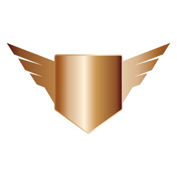 wings icon. Wings vector design illustration. Wings icon simple sign