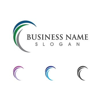 C Letter Logo Template vector