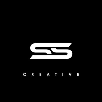 SS Letter Initial Logo Design Template Vector Illustration