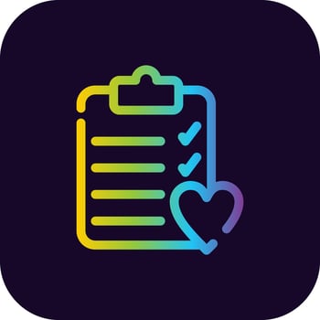 Checkup Creative Icon Design vector