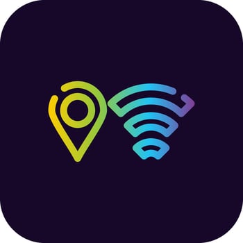 WiFi Creative Icon Design vector