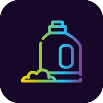 Detergent Creative Icon Design vector
