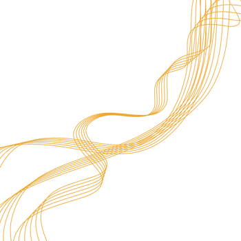 Yellow sense line wave can be element png